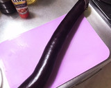 なすの揚げ煮（栗原はるみさんレシピ半量）作り方1写真