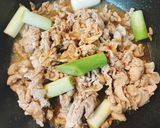 豚肉と長ネギの照り焼き作り方5写真