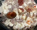 ハンバーグより手軽♡ハンバーグ味肉豆腐作り方4写真
