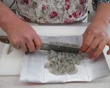 【使いきり】海老バーグ海苔包み焼き作り方2写真