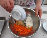 【使いきり】海老バーグ海苔包み焼き作り方4写真