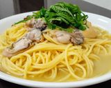 牡蠣と玉ねぎドレッシングのレモンパスタ作り方3写真