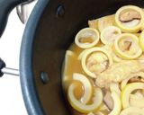 マダケ、油揚げ、干しいたけの煮物作り方7写真
