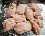 鶏胸肉とニラのニンニク風味の甘辛味噌炒め作り方1写真
