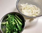 鶏胸肉とニラのニンニク風味の甘辛味噌炒め作り方2写真
