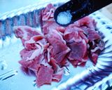 ジンギスカン風☆ラム焼きそば作り方1写真
