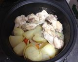 炊飯器でご飯とおかず♪炊き込みポトフご飯作り方4写真