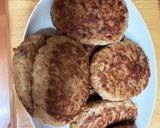 カフェハンバーガー盛り盛り作り方3写真
