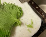 大葉の保存　生花風作り方3写真