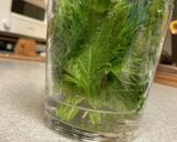 大葉の保存　生花風作り方4写真