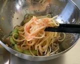 超シンプル☆THE明太子パスタ作り方7写真