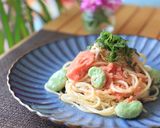超シンプル☆THE明太子パスタ作り方9写真