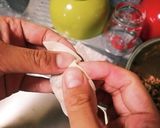 やめられないとまらない! 高菜ギョーザ作り方9写真