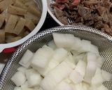 ゆかりのイブクロ　　絶品　牛すじ煮込み作り方5写真