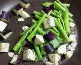 空芯菜と夏野菜の中華炒め作り方2写真