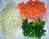 炊飯器で鮭ピラフ~ゥ作り方4写真