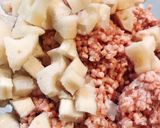 簡単レンコンハンバーグ作り方1写真