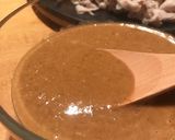 ゴマだれアレンジ！冷たい胡瓜の味噌汁作り方1写真