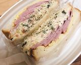 コンビニの千切りキャベツで！梅マヨサンド作り方8写真