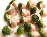 豚肉巻きブロッコリーのだしまろ酢煮作り方1写真