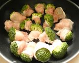 豚肉巻きブロッコリーのだしまろ酢煮作り方2写真