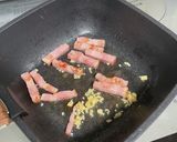ベーコンとほうれん草のソテー作り方2写真