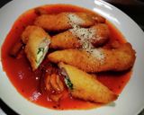 紫蘇巻チーズinのささみフライ(^_^作り方5写真