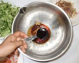茗荷きゅうり胡麻油和え♪簡単カニカマ作り方4写真