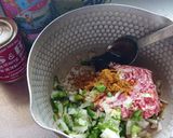 おひとり様★ドライカレー丼作り方2写真