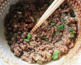おひとり様★ドライカレー丼作り方3写真