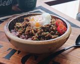 おひとり様★ドライカレー丼作り方4写真