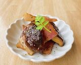 *椎茸とベーコンのバター炒め*作り方7写真