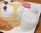 ふわふわ〜クッキーアンの立体キャラケーキ作り方22写真