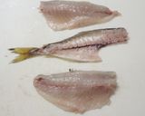 アジを捌いてアジサンド（と、骨せんべい）作り方3写真