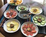 夏野菜で元気！華やぐお花プレート作り方16写真