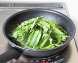 簡単に！ベトナム風【空芯菜のにんにく炒め作り方3写真