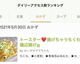 トースター❤揚げちゃうちくわの磯辺揚げஐ作り方7写真