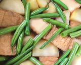 厚揚げ・じゃが芋とインゲンの煮物*旨煮作り方6写真