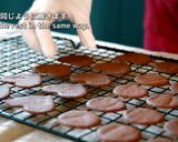 ココアのラングドシャクッキー※動画あり作り方17写真