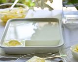 牛乳かんの蜂蜜レモンソース作り方5写真