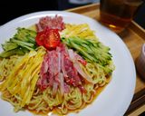 さっぱりタレで鯨ベーコンの冷やし中華作り方5写真