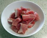 ししとうさっぱり酢豚作り方3写真