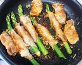 一本まるごとアスパラ大葉チーズ巻き作り方4写真