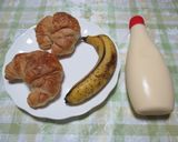 クロワッサン バナナ マヨネーズ作り方1写真