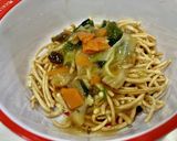 野菜たっぷり☆パリッと揚げ麺の中華あん作り方4写真