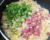 ベーコンとピーマンの魚醤風味チャーハン作り方6写真