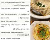 Israeli Hummus 本格フムス作り方4写真