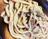 焼うどんの素deカルボナーラ＊＊作り方3写真