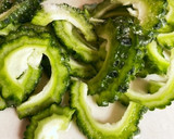 ほろ苦さが美味しいゴーヤの唐揚げ作り方1写真