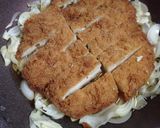 大きなチキンカツ煮作り方4写真